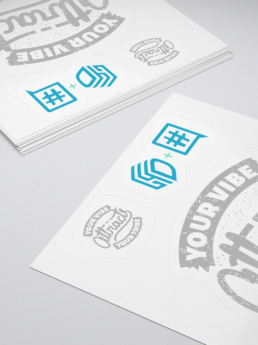 Your Vibe Attracts Your Tribe Stickers product image (10)