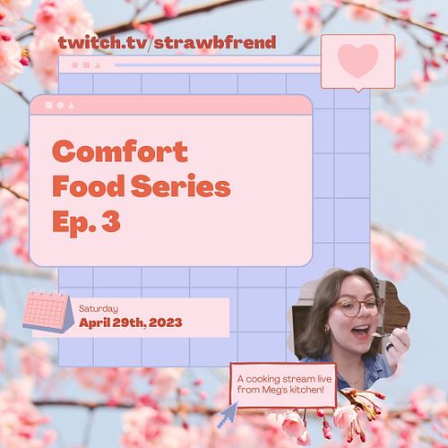 It's finally happening! 💌 We are having our third cooking stream on Saturday, April 29th! These streams are SO fun and I'm ex...