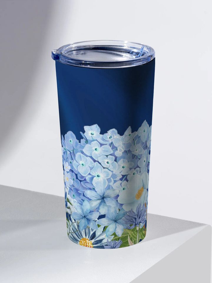 Blue Blossom 20oz Stainless Steel Tumbler product image (1)