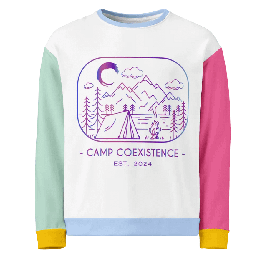 Camp CoExistence Colorblock Sweatshirt product image (1)