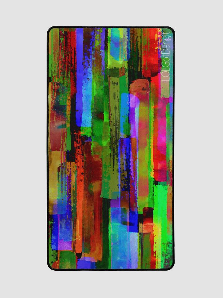 Multi-color desk mat product image (2)