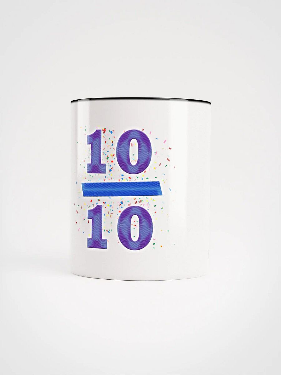 ''10/10'' Tasse en céramique avec couleur à l'intérieur product image (5)