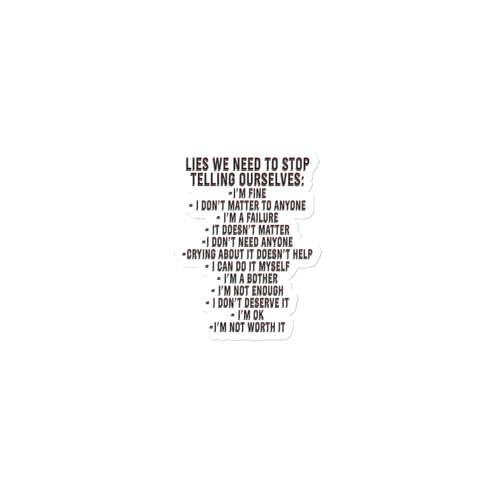 Positivity Lies - Magnet product image (1)