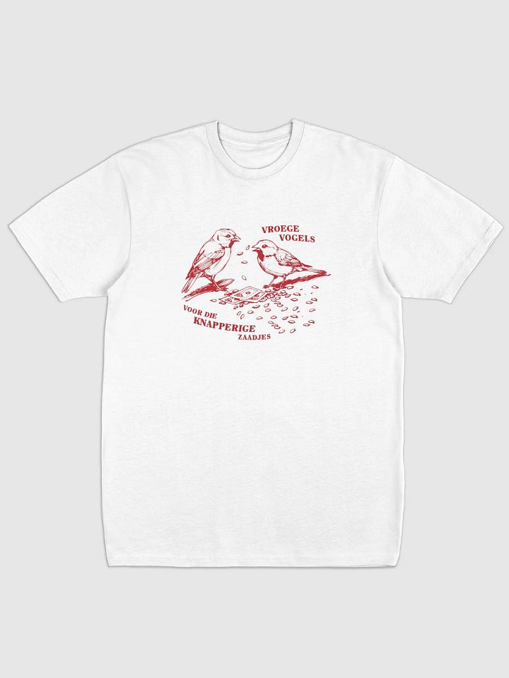 Vroege vogels voor die knapperige zaadjes - White / Red product image (2)