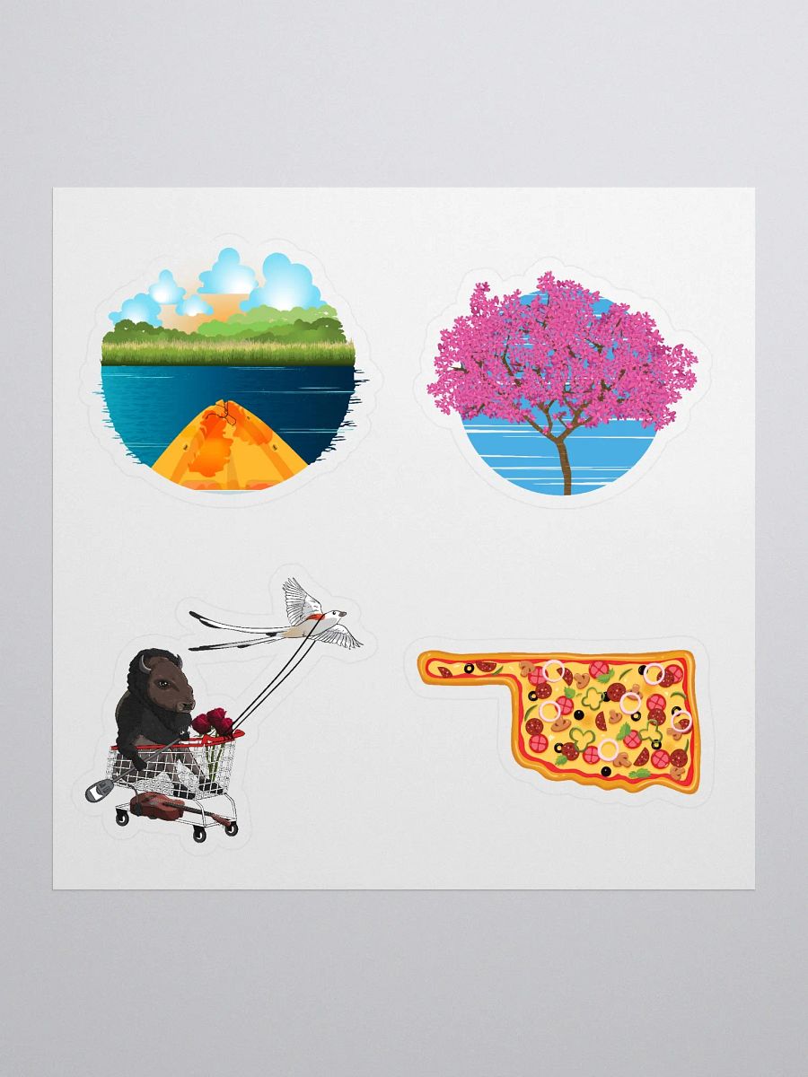 Oklahoma Sticker Set 1 product image (1)