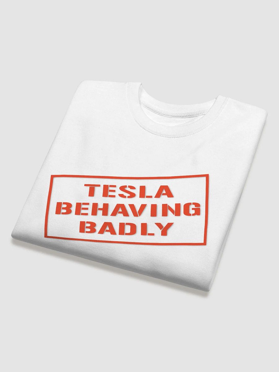 TESLA BEHAVING BADLY SWEATSHIRT product image (4)