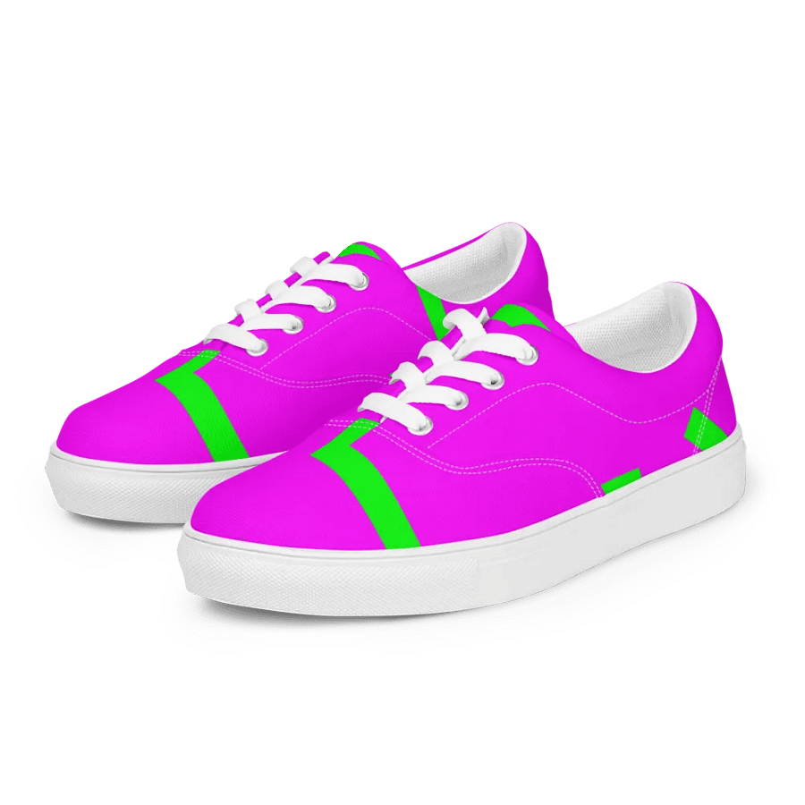 Powerful Pink Lace-Up Shoes product image (8)