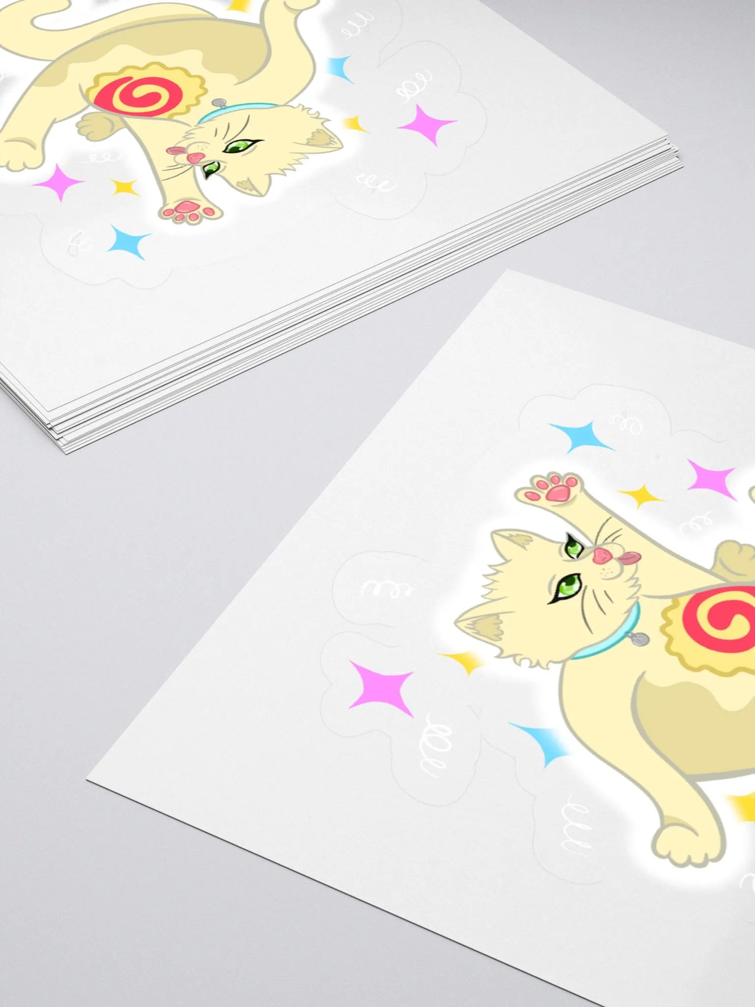 Whimsy Cat Sticker product image (7)