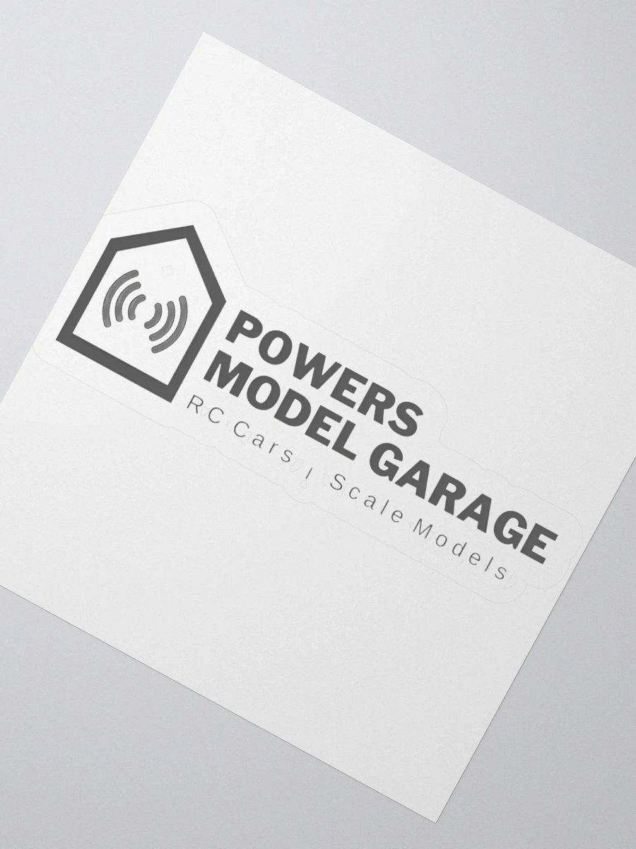 Powers Model Garage Horizontal Cut Stickers product image (2)