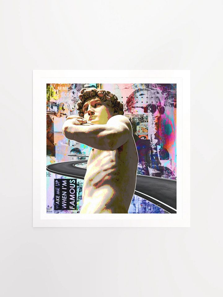 'Wake Me Up When I am Famous' by Edward Martin Mixed Media Collage product image (2)