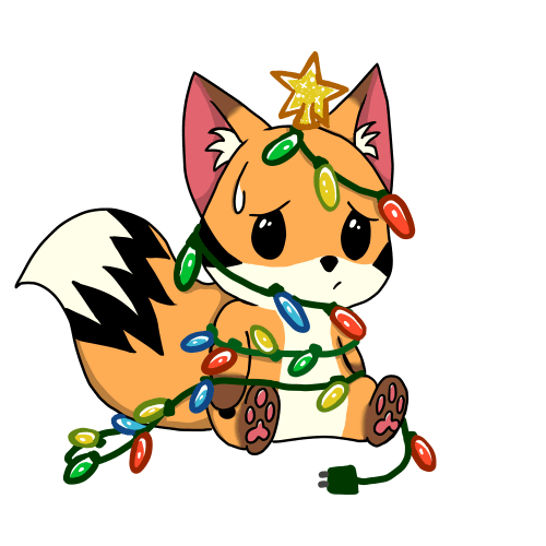 Winter - Lights Sticker product image (1)