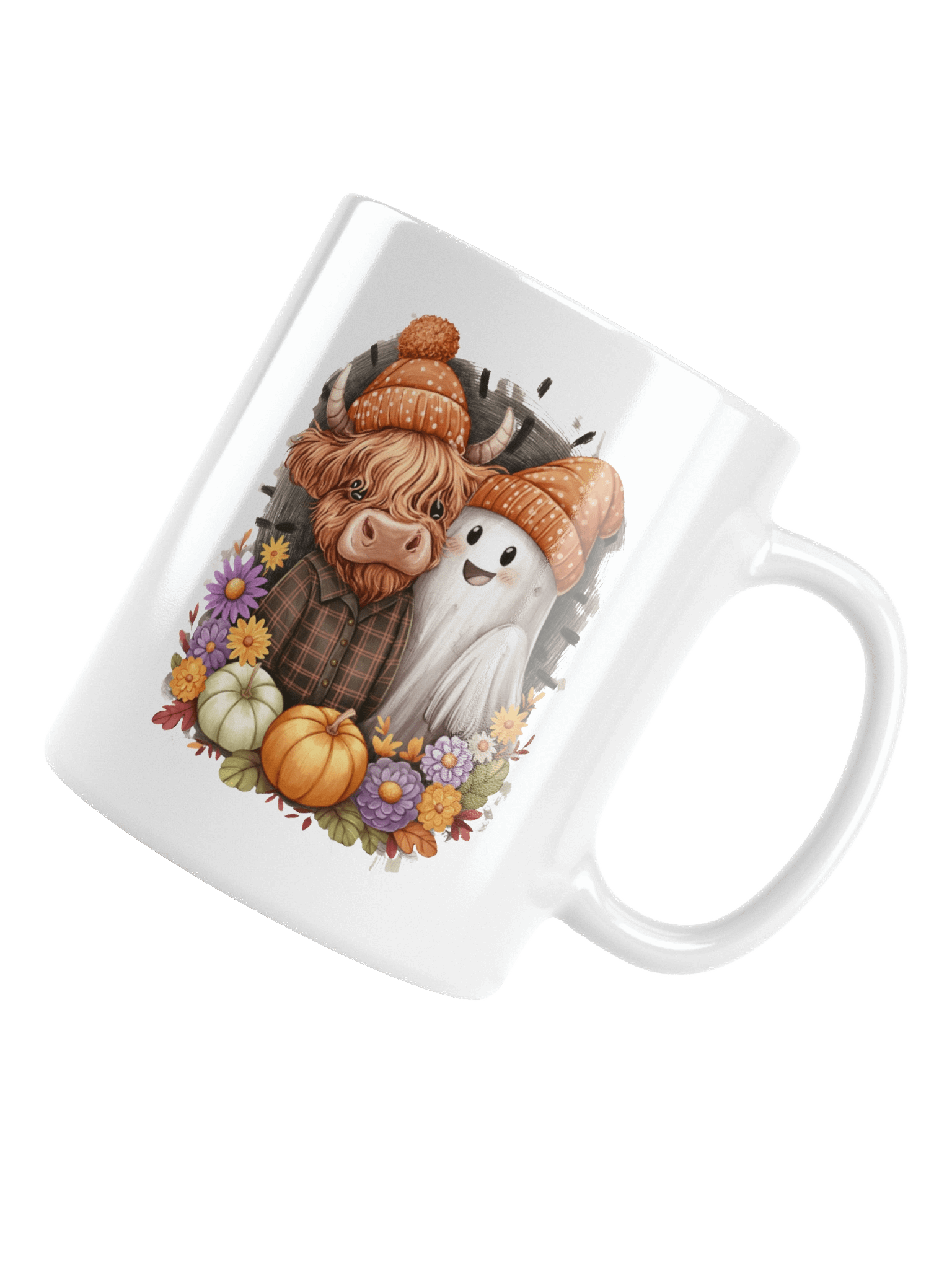 Cow Ghost Halloween Mug product image (5)