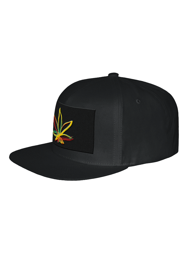 Weed Leaf Snapback Hat product image (2)