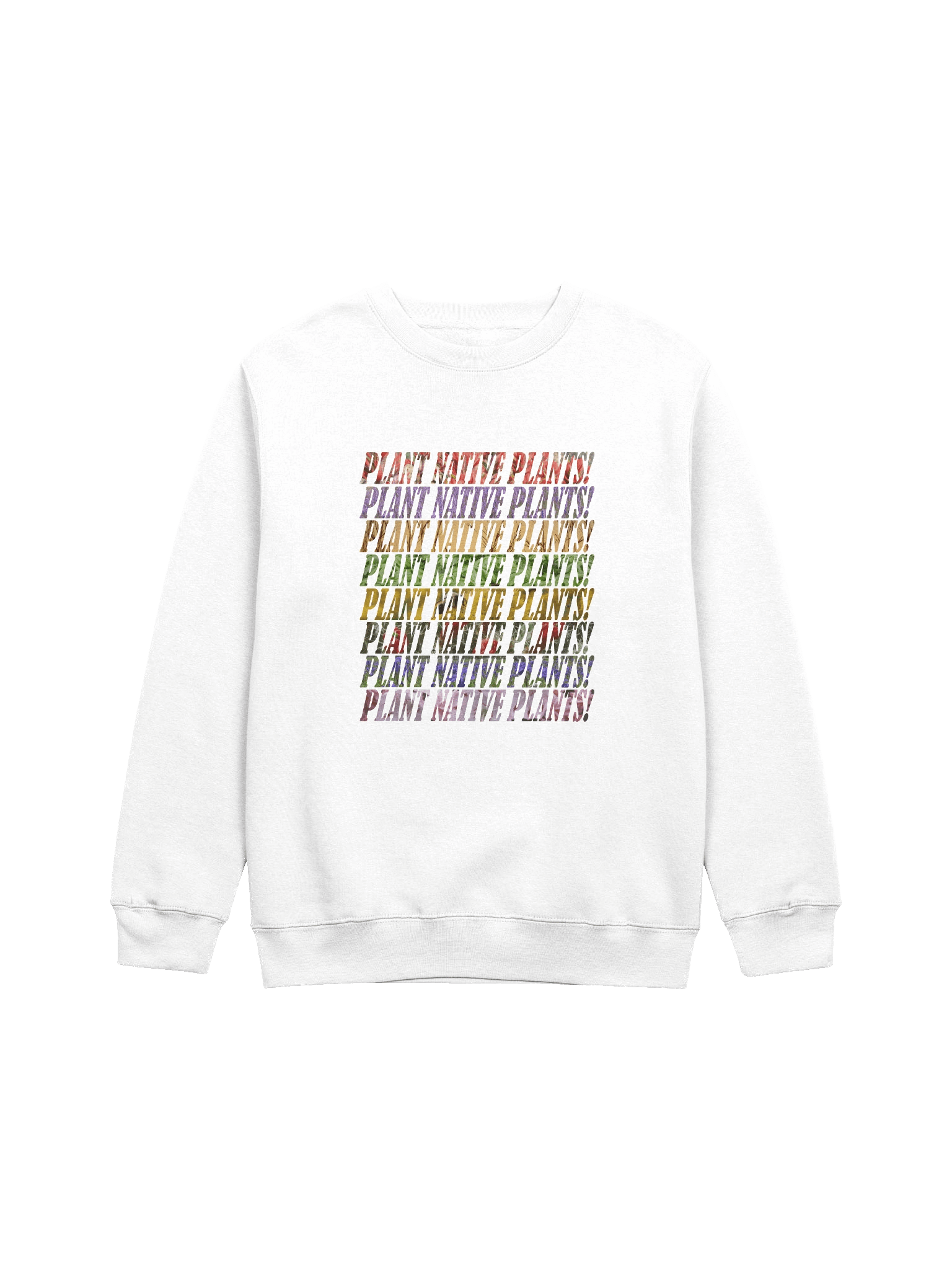 Plant Native Plants Crew Neck Sweatshirt product image (1)