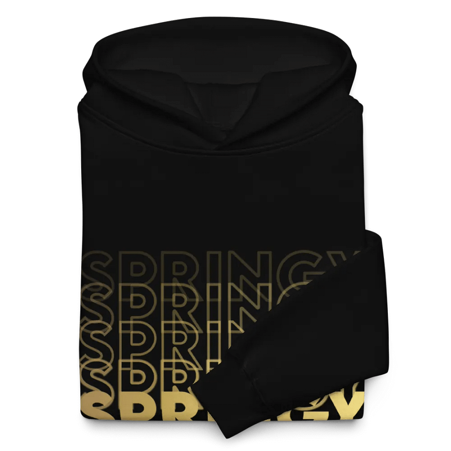 GOLD Premium SPRINGY Hoodie (LIMITED EDITION) product image (10)