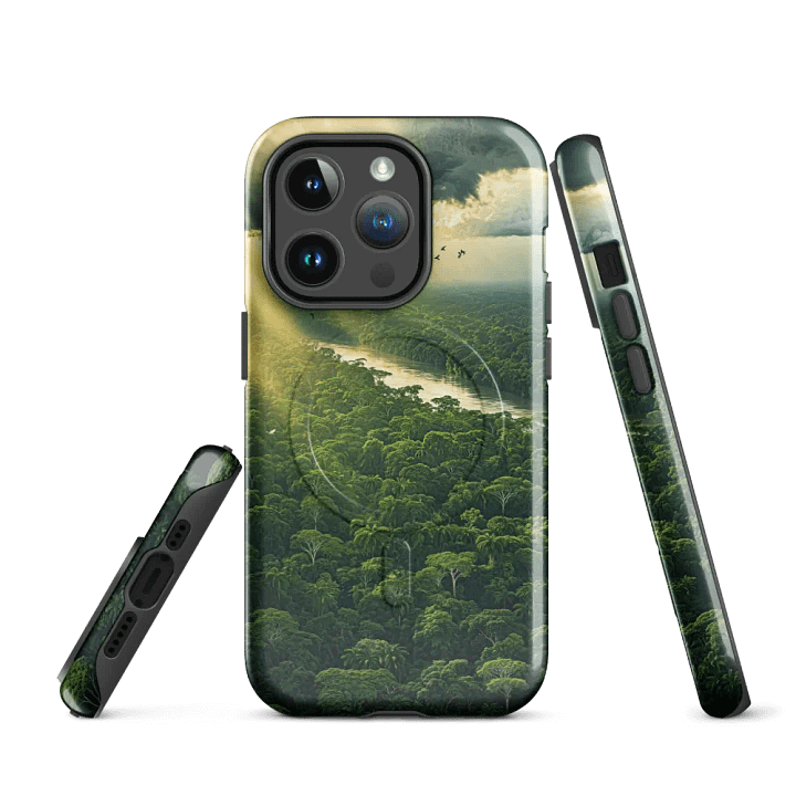MagSafe® Tough Case for iPhone – Mystical rainforest product image (1)
