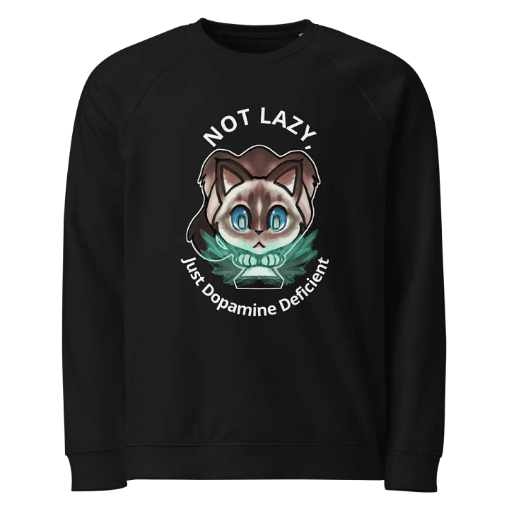 Not Lazy - Organic Raglan Sweatshirt product image (1)