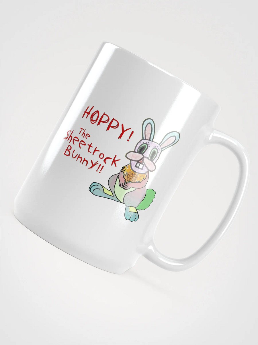 Hoppy the Sheetrock Bunny Coffee Mug product image (4)