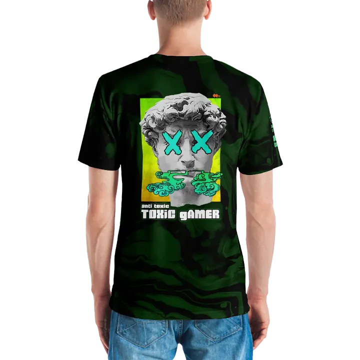 All-Over Print Anti-Toxic-Toxic-Gamer T-shirt product image (2)