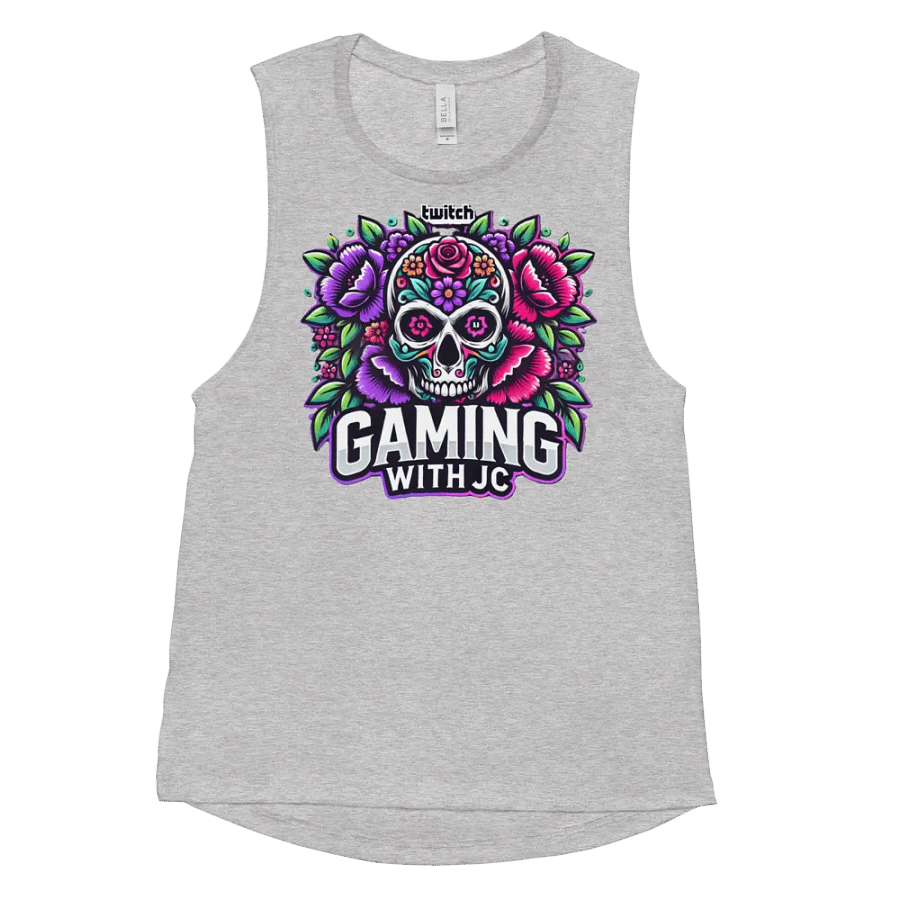 Skull Flower Womans Tank-Top product image (58)