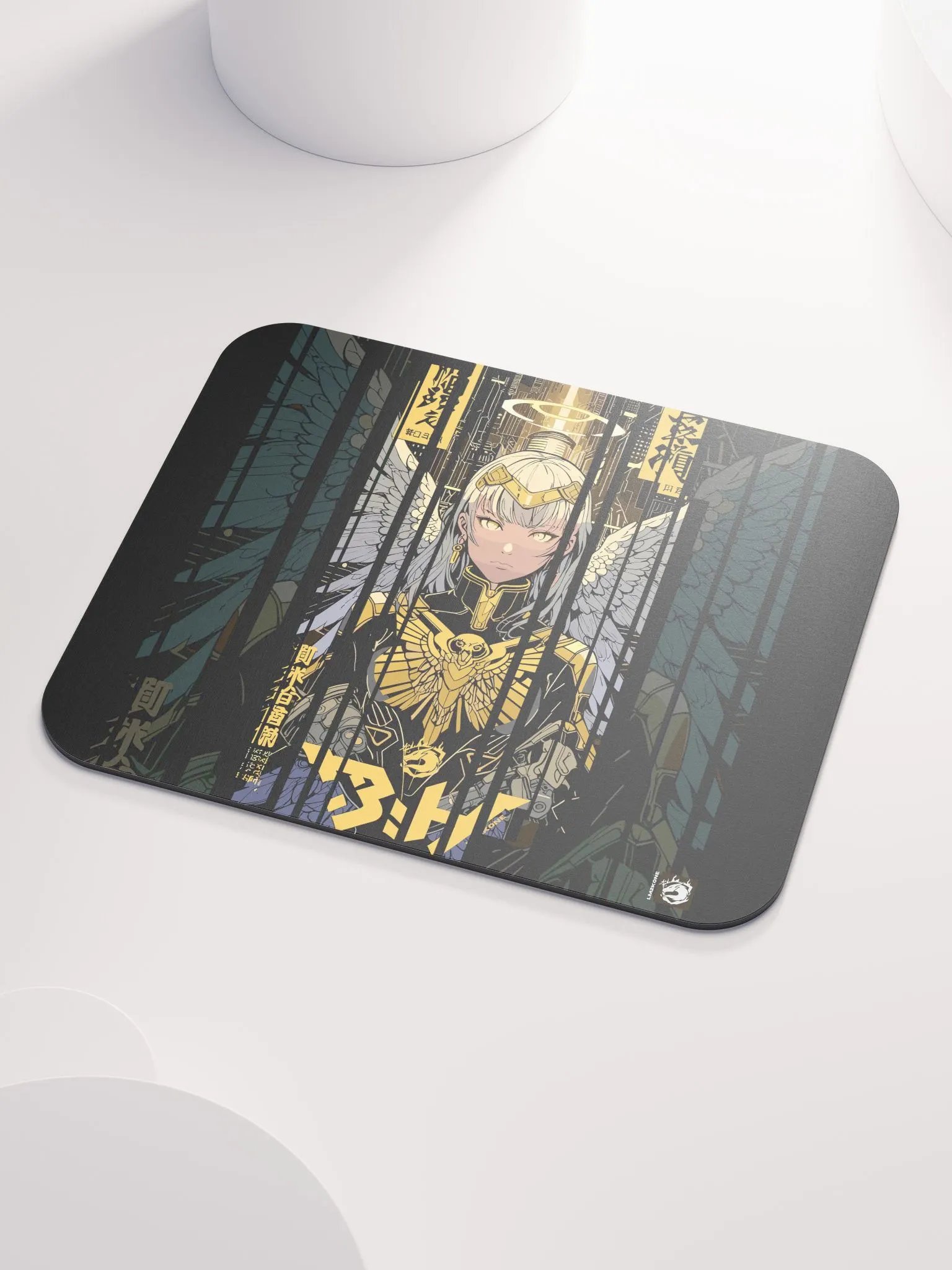 Futuristic Angel Mouse Pad product image (4)