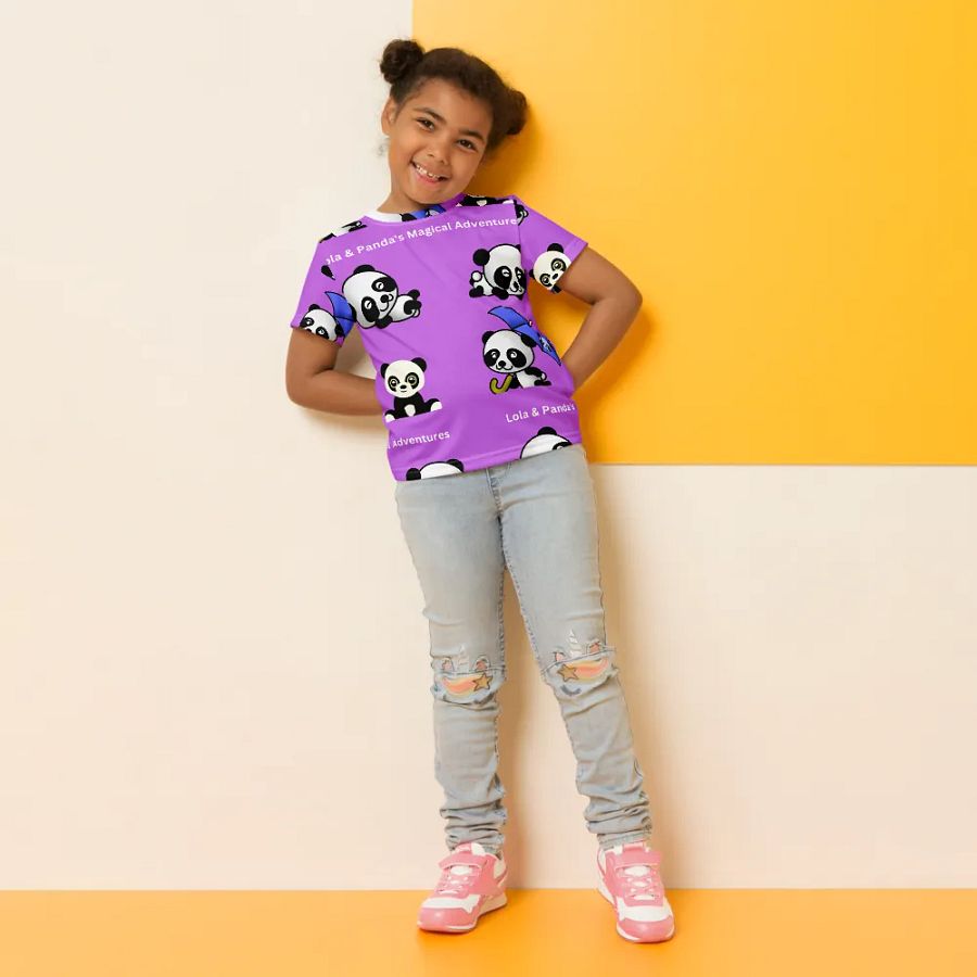 Lola & Panda's Magical Adventures Crew Neck T-Shirt product image (10)