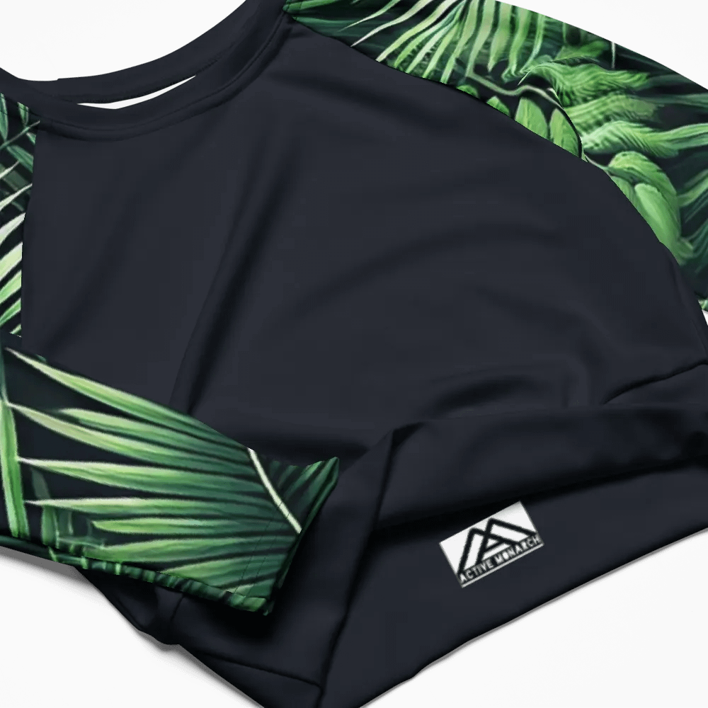 The Catalina Long Sleeve Crop Top product image (6)