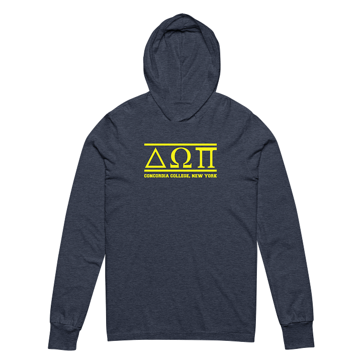 Delta Omega Pi - Long Sleeve Hooded Tee product image (7)
