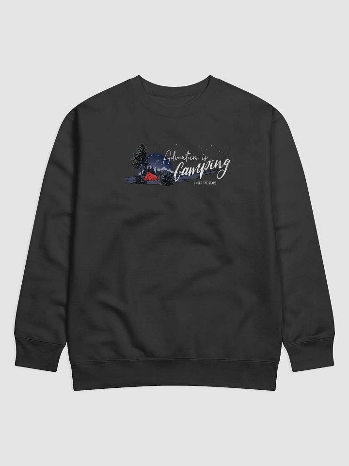Cotton Heritage Premium Sweatshirt - Adventure is Camping product image (1)