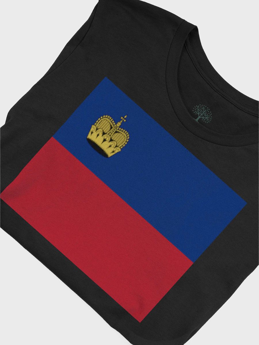 Graphic Grove Liechtenstein Flag T-Shirt - Supersoft Unisex product image (7)