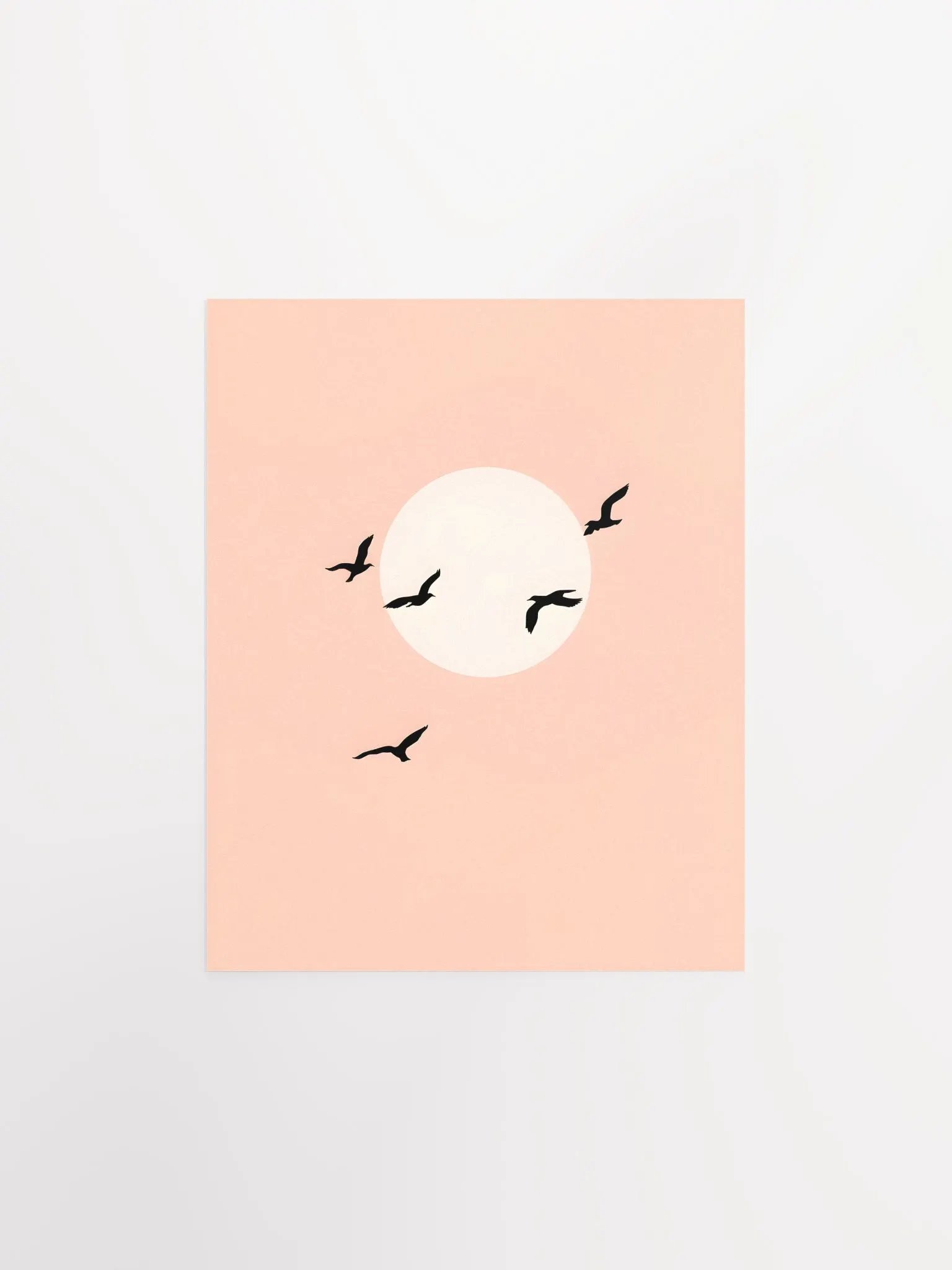 Pink Sunset Birds product image (2)