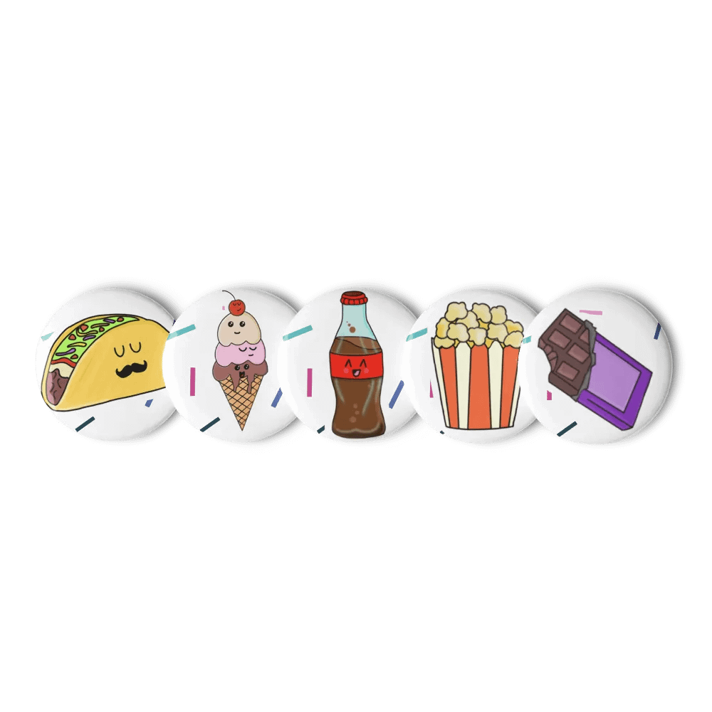 Fun Food Badges! product image (3)