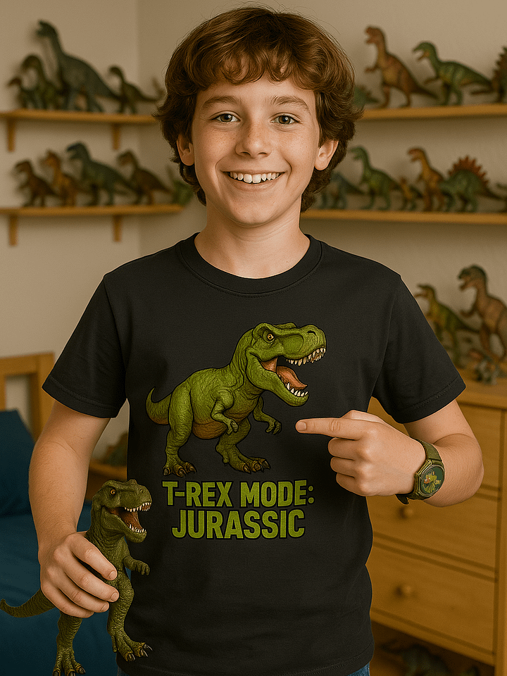T-REX MODE: JURASSIC T-Shirt – Pick Your Favorite Color! product image (1)