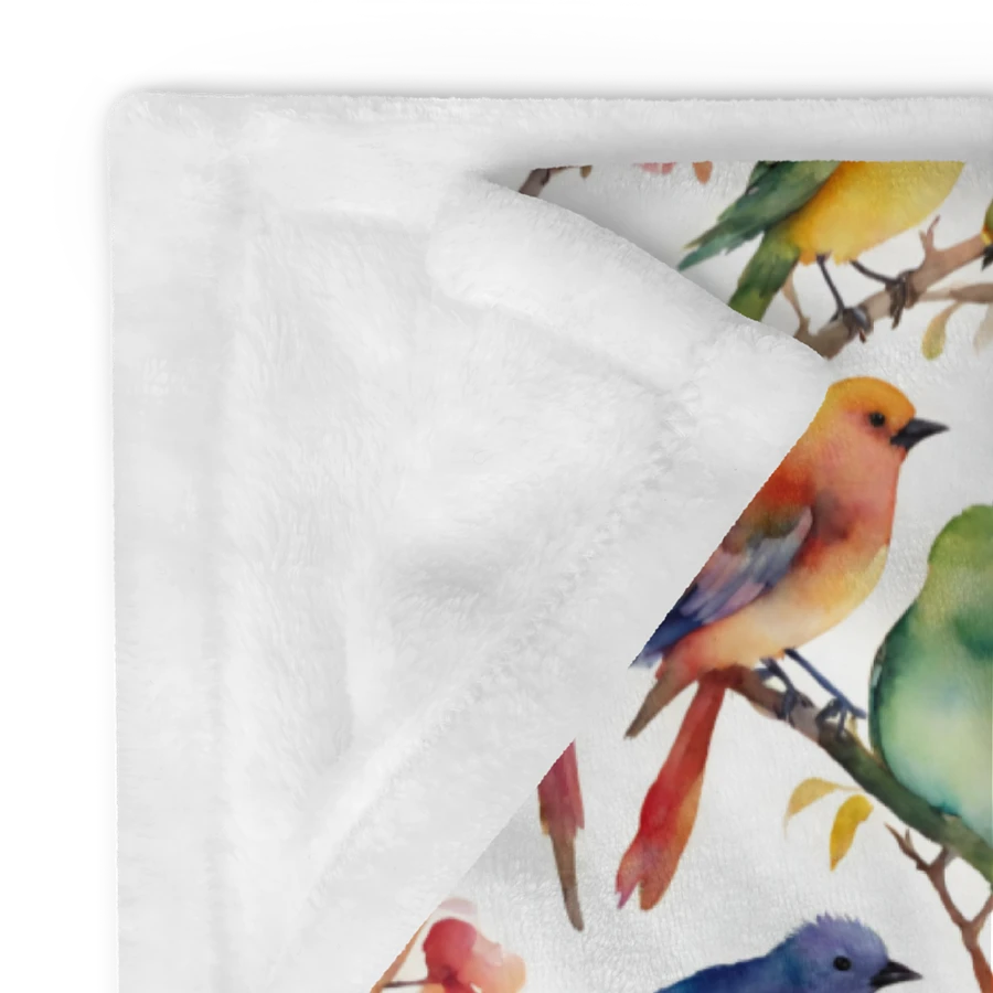 Multi Coloured Birds Blanket product image (13)