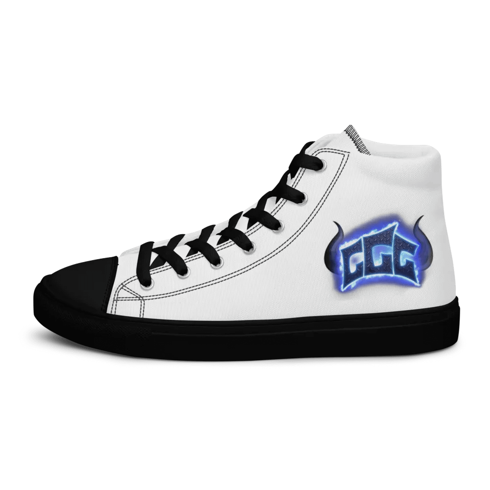 GGG Fire Logo Women's High Top Canvas Shoes product image (7)