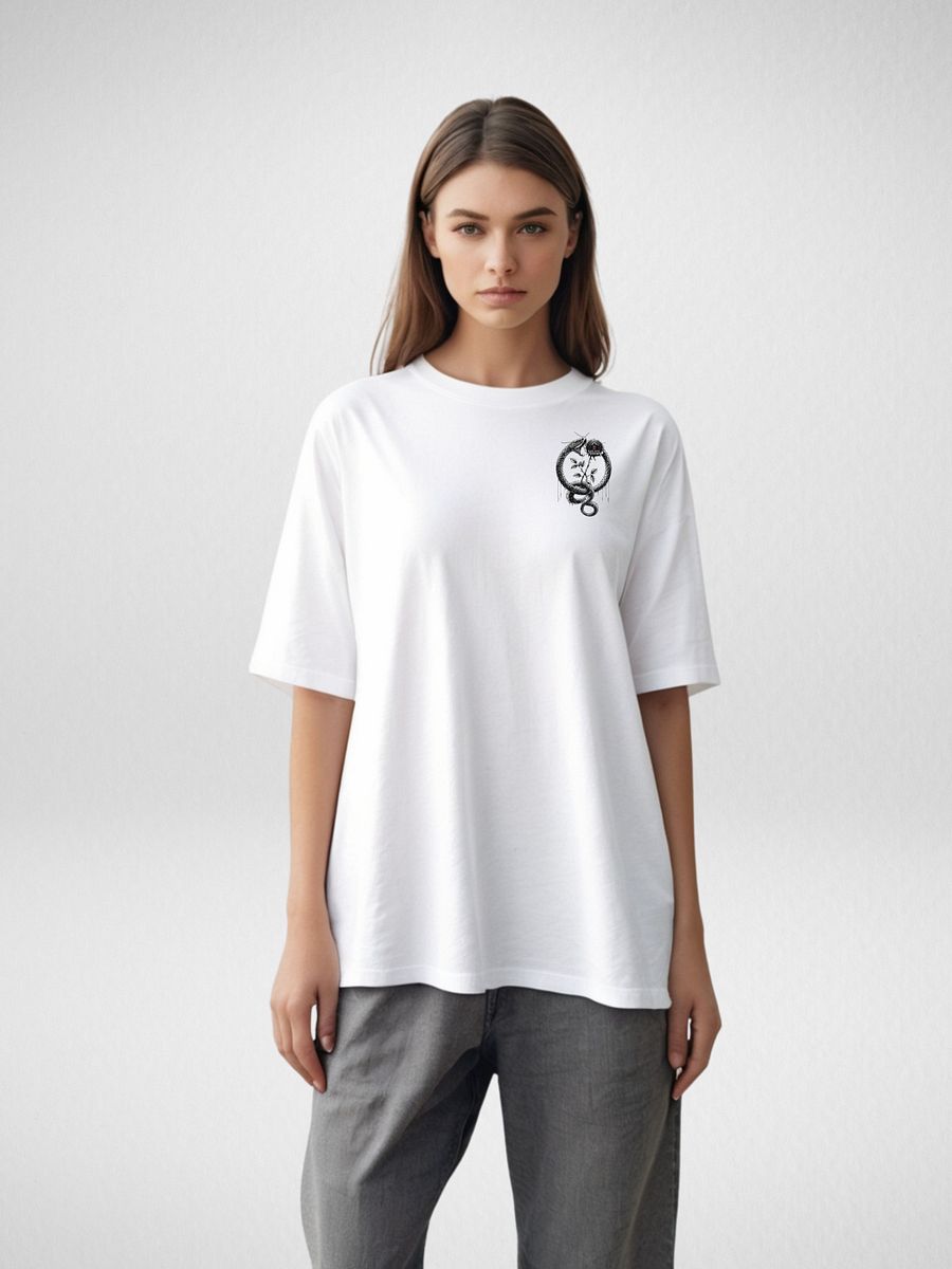 Heaven Turned Away | Graphic Tee | Streetwear | Unisex Cotton T-Shirt product image (4)