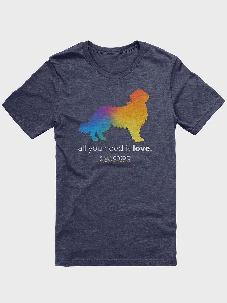 Encore All You Need Is Love Pride Bella+Canvas T-Shirt product image (1)