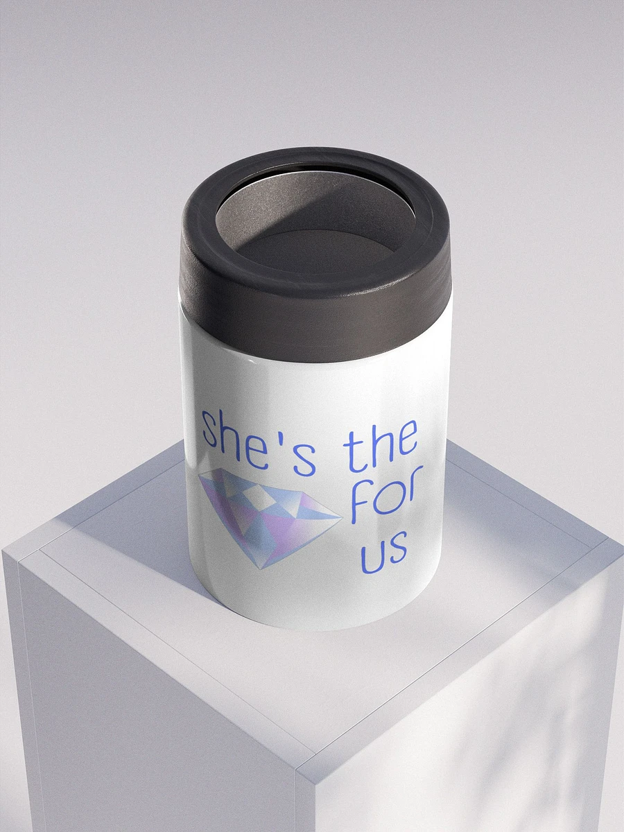 She's the Gem for Us Stainless Steel Koozie product image (3)