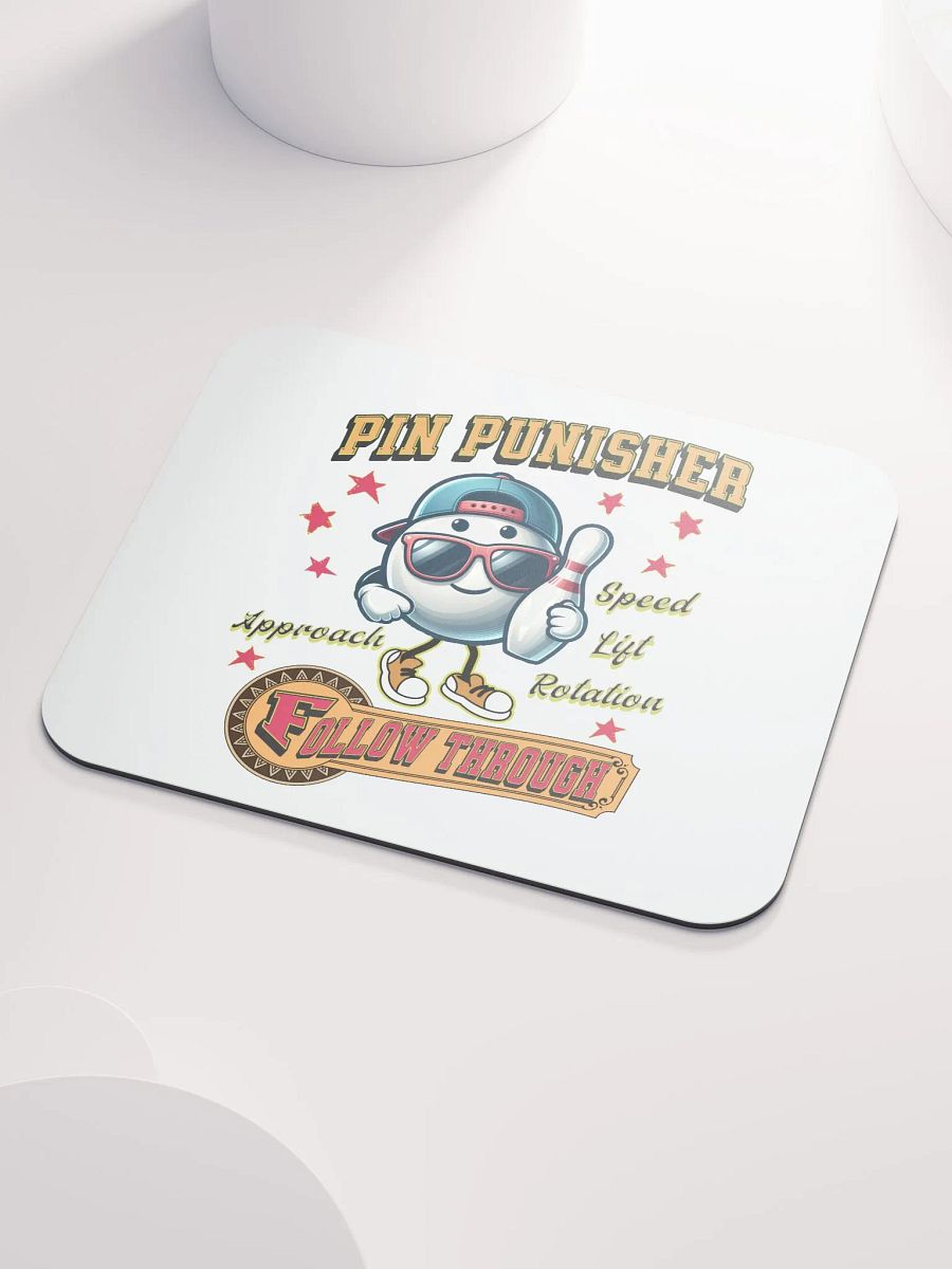 Pin Punisher Bowling Mouse Pad product image (3)
