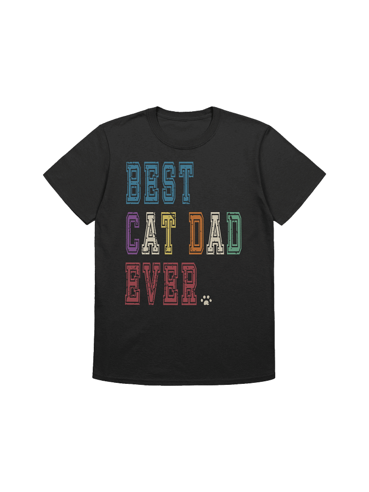 Best Cat Dad Ever 2 - Unisex Adult Super Soft Lightweight T-shirt product image (2)