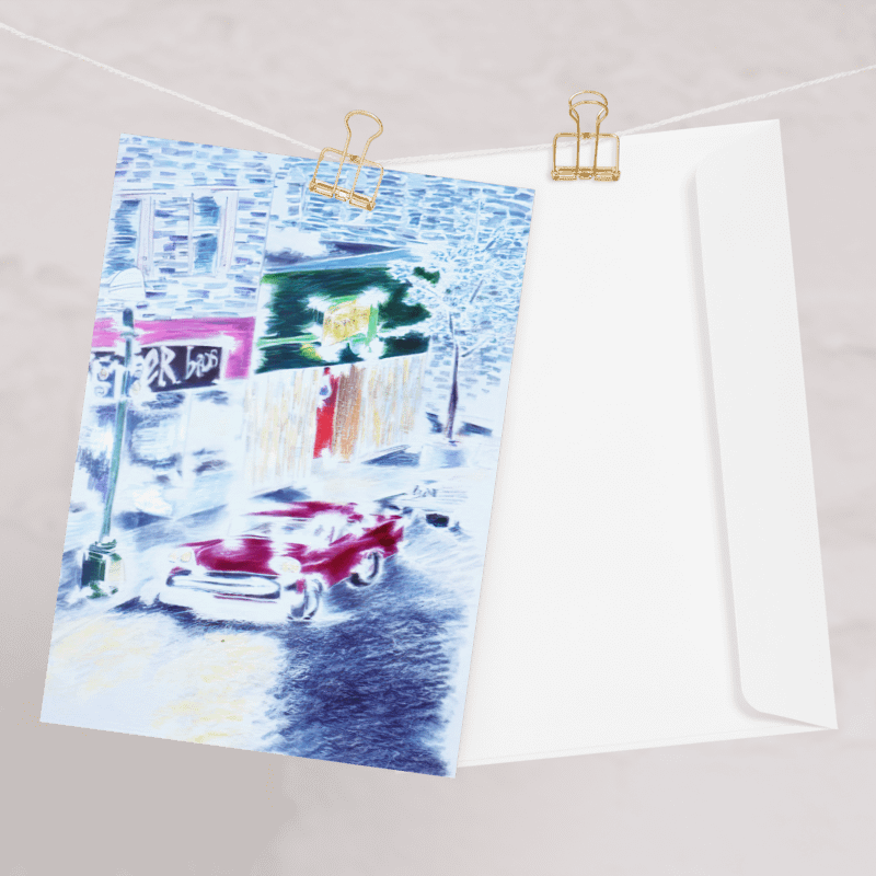 Primacolor Car greeting card product image (6)