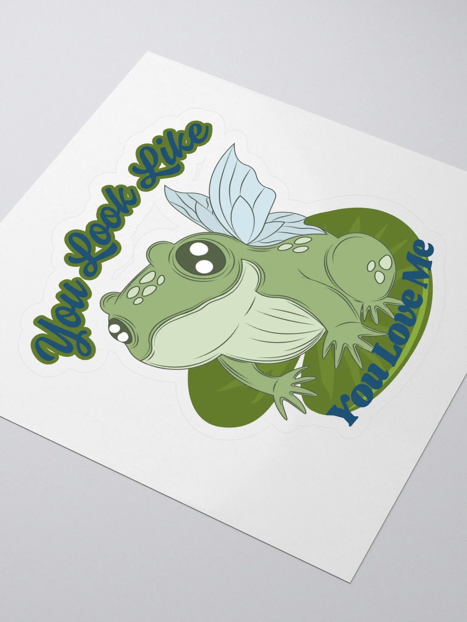 Whimsical Frog Fairy Stickers product image (3)