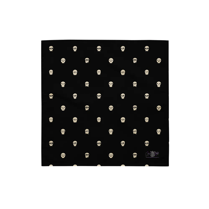 Skully Bandana (black) product image (1)