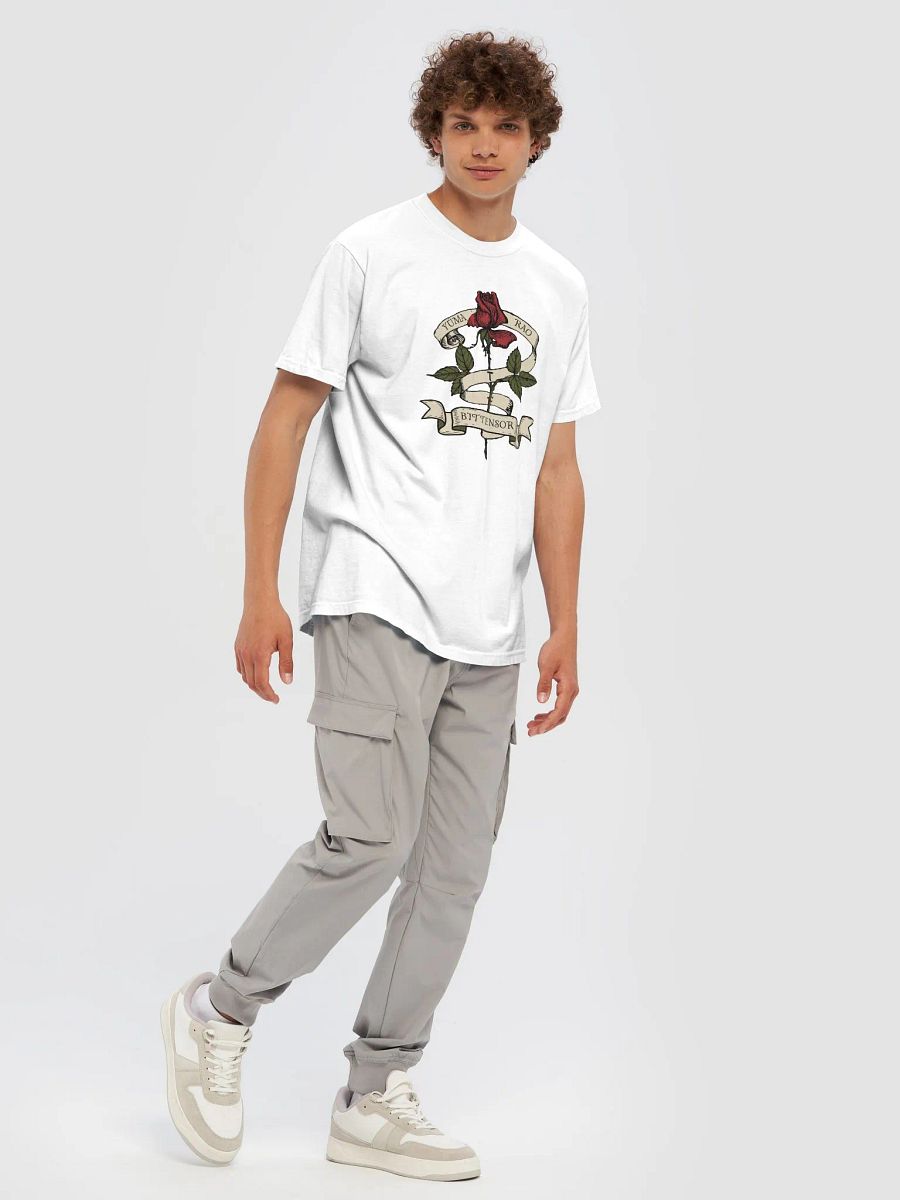 YUMA RAO Rose Tattoo T-Shirt product image (5)