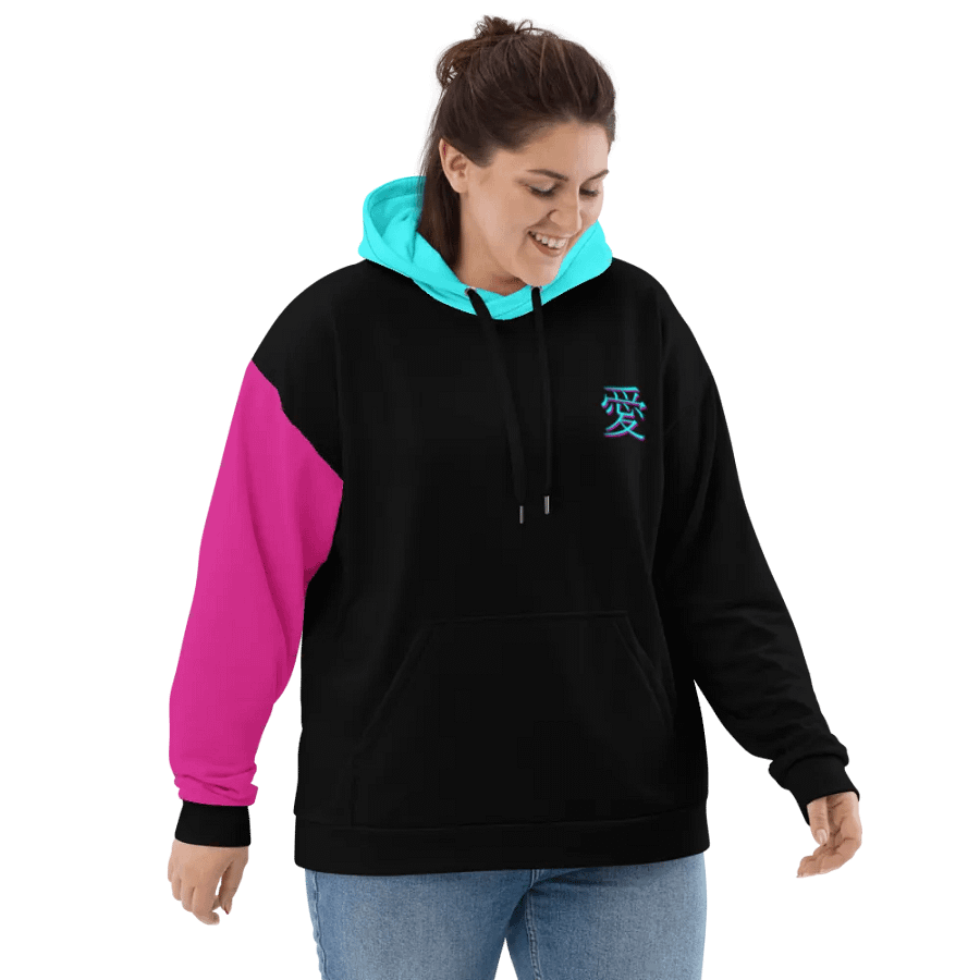 Waifu Material - Hoodie (Black) product image (8)