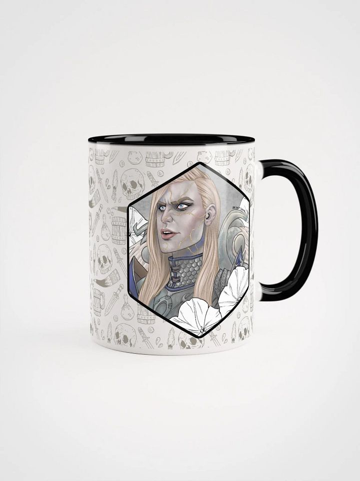 The Wing'd Dame - color mug product image (2)