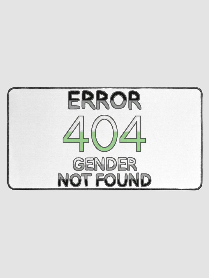 404 Gender Not Found Desk Mat product image (1)