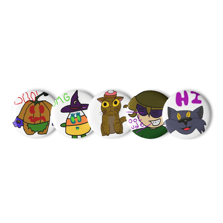 Emote Pin Set product image (1)