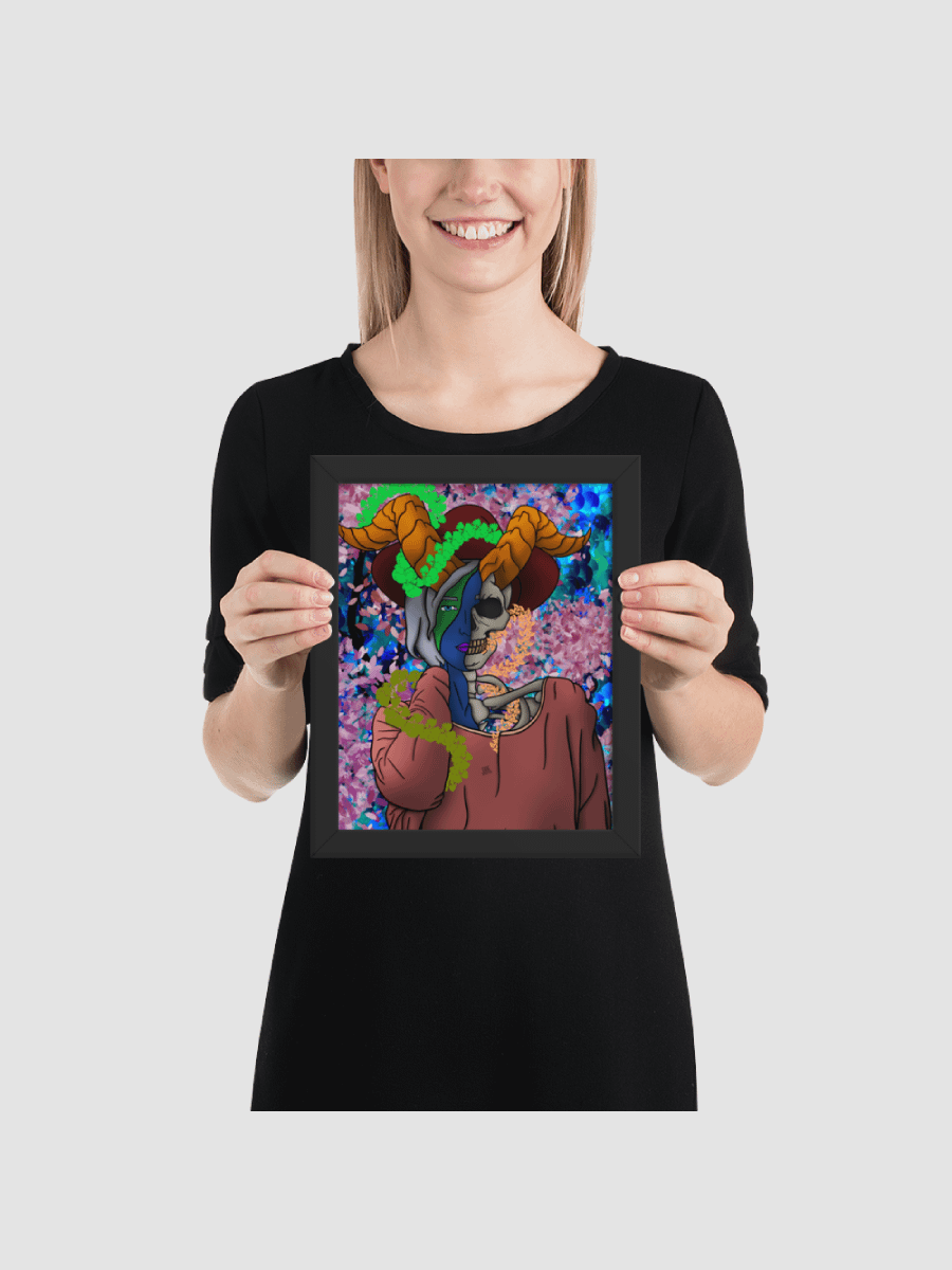Skeletal beauty Framed Poster product image (2)