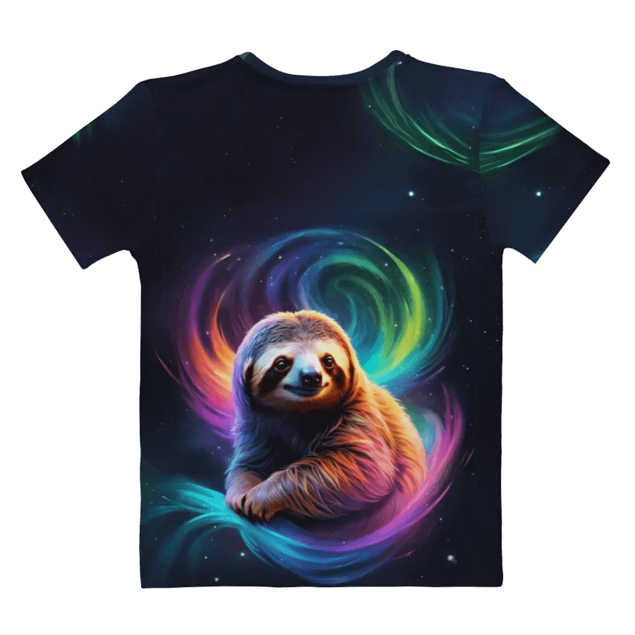Serial Chiller Sloth All Over Print T-shirt product image (9)